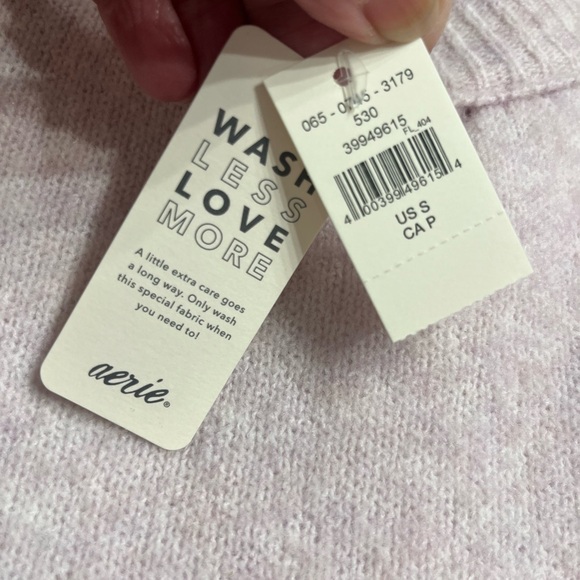 Aerie Soft Blush Crew Neck Sweater New With Tags! - Picture 6 of 12